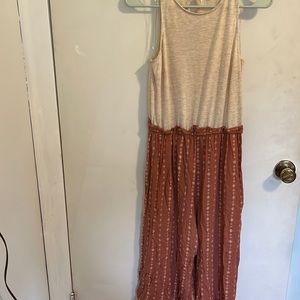 Rewind ankle length jumpsuit